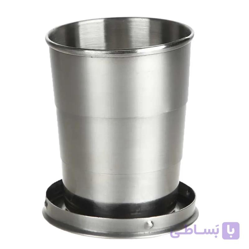 لیوان سفری تاشو طرح 1
