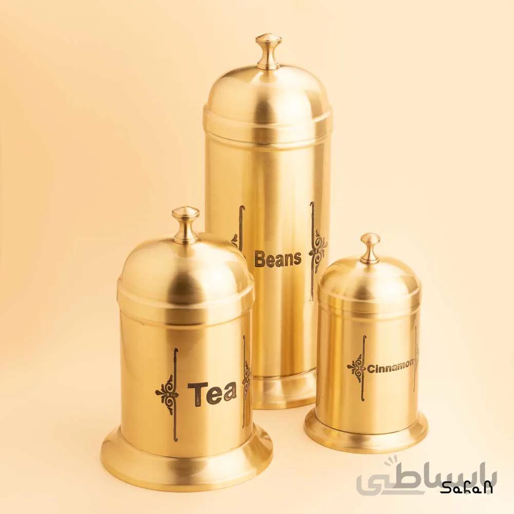 ست بانکه برنجی طلایی