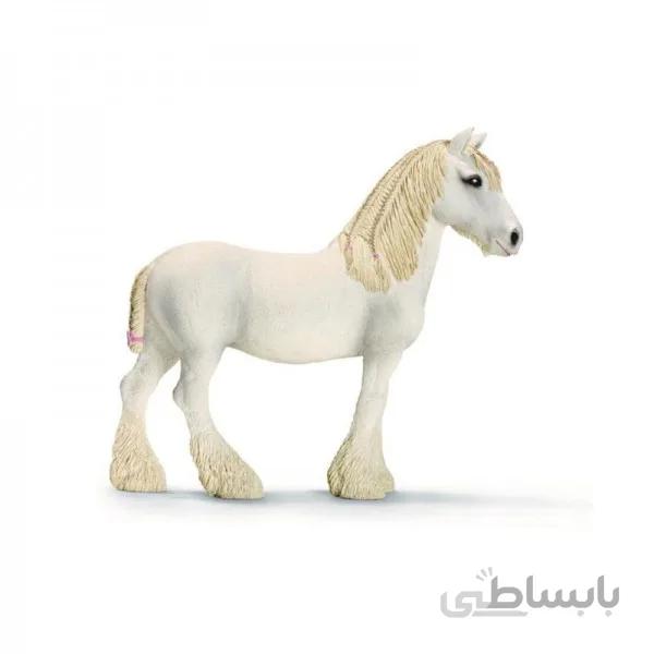 اسب شایر سفید اشلایش 13735
