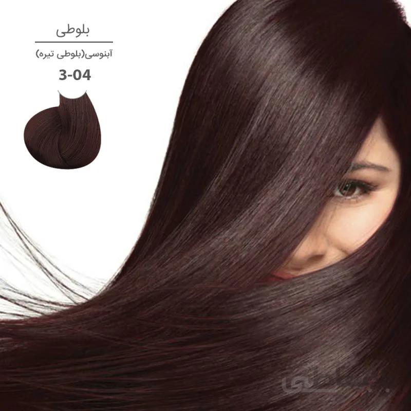 رنگ مو مارال ابنوسی بلوطی تیره 04 3