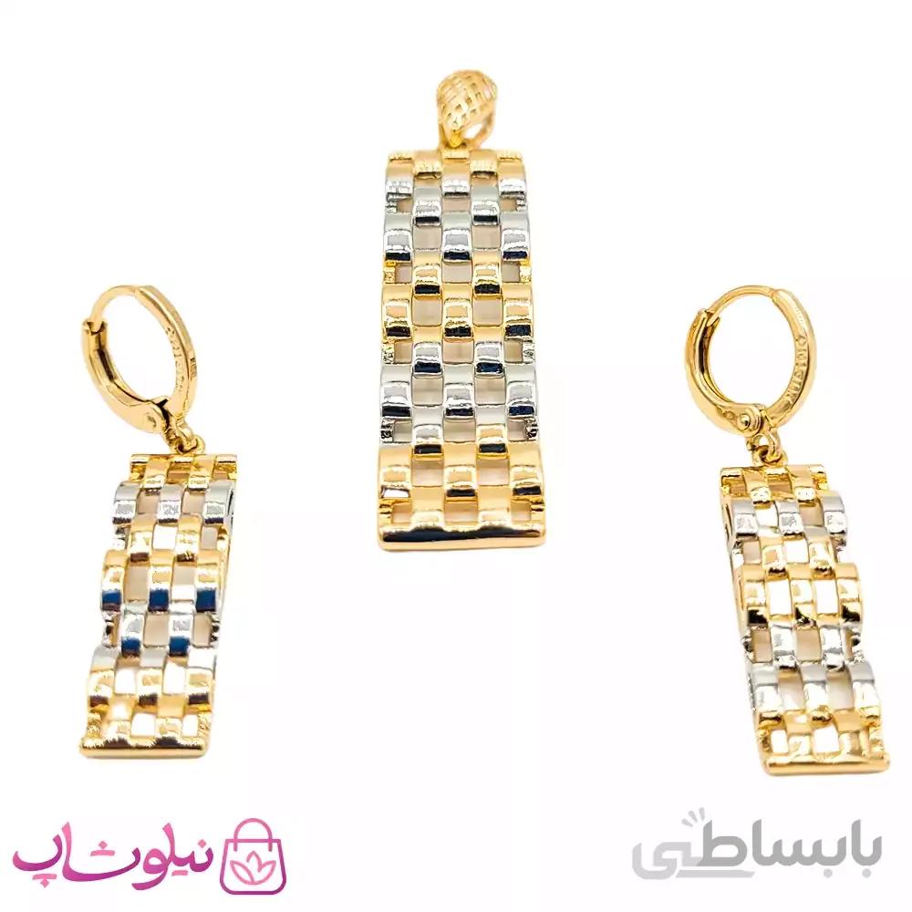 نیم ست زنانه ژوپینگ طرح رولکس دو رنگ کد 4391