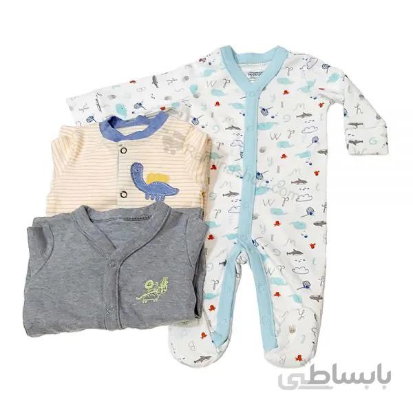 سرهمی جوراب دار سه عددی کد 010 ماماز پاپاز Mamas Papas