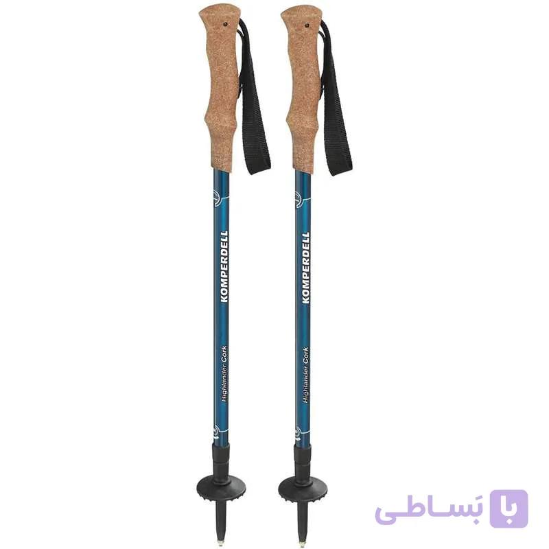 عصای کوهنوردی کامپردل مدل Highlander Cork