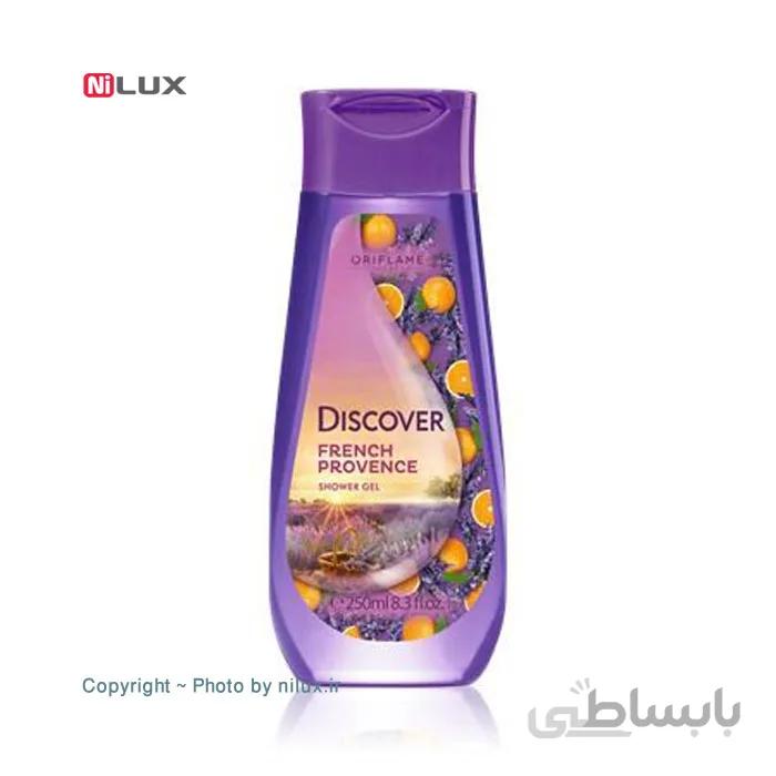 شاور ژل اوریف لیم سری دیسکاور مدل French Provence حجم 400 میلی لیتر