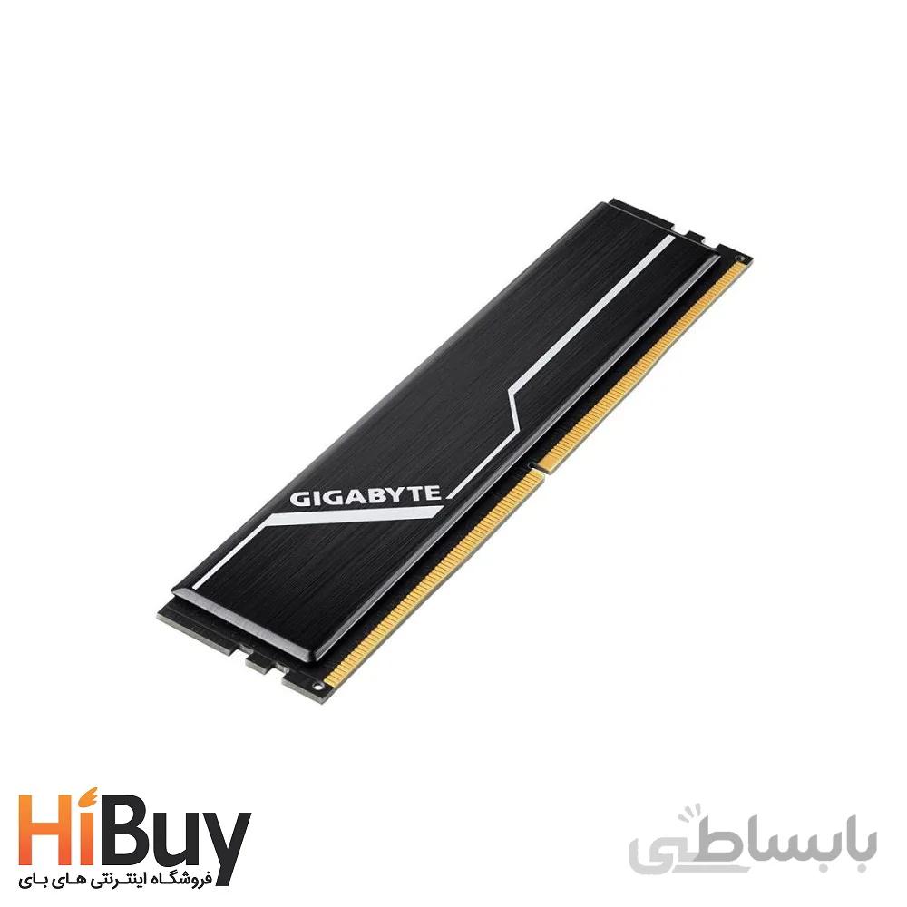 رم دسکتاپ DDR4 تک کاناله 2666 مگاهرتز CL16 گیگابایت مدل GP-GR26C16S8K1HU408 ظرفیت 8 گیگابایت ا Gigabyte GP-GR26C16S8K1HU408 DDR4 2666MHz CL16 Single Channel Desktop RAM 8GB