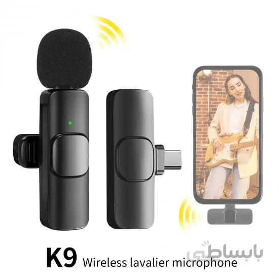 میکروفن یقه ای بی سیم مدل K9 پورت Type-C