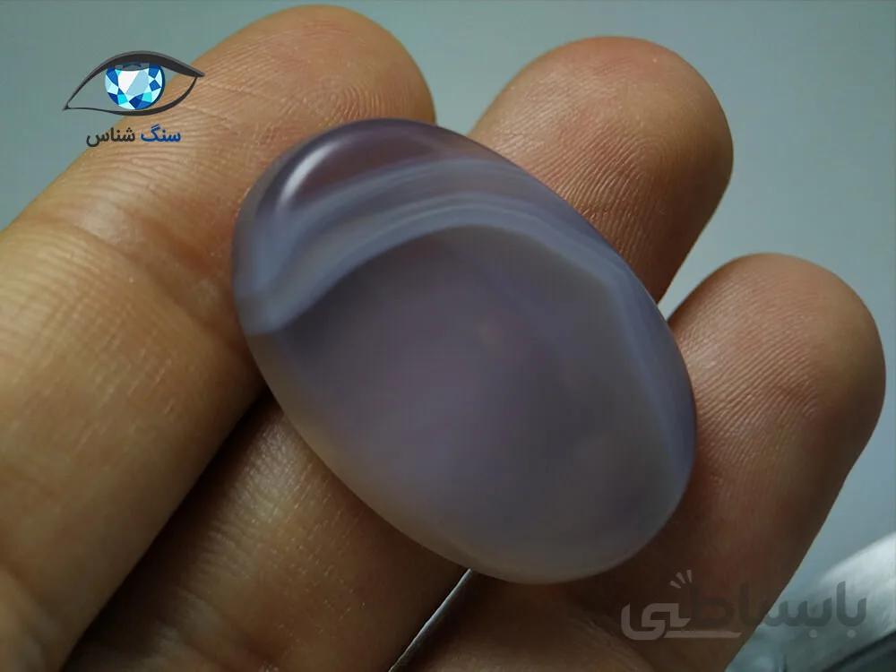 عقیق سلیمانی طبیعی 8.6 گرم