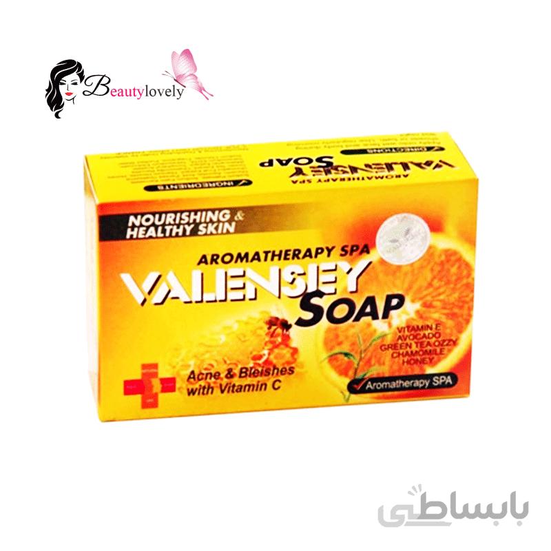 صابون ضدلک والنسی حاوی عصاره عسل و پرتقال مقدار 120 گرم