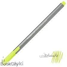 روان‌نويس نوك نمدي زرد نئون STAEDTLER 334-101