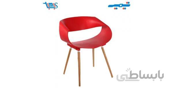 صندلی فانتزی پایه چوب نگین negin