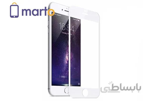محافظ صفحه نمایش شیشه ای بوف مدل 5D مناسب برای گوشی اپل iPhone 8 Plus ا BUFF 5D glass screen protector for Apple iPhone 8 Plus