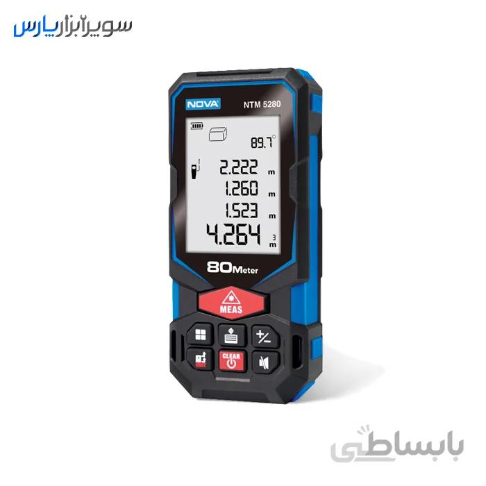متر لیزری 80 متری نووا مدل NTM-5280