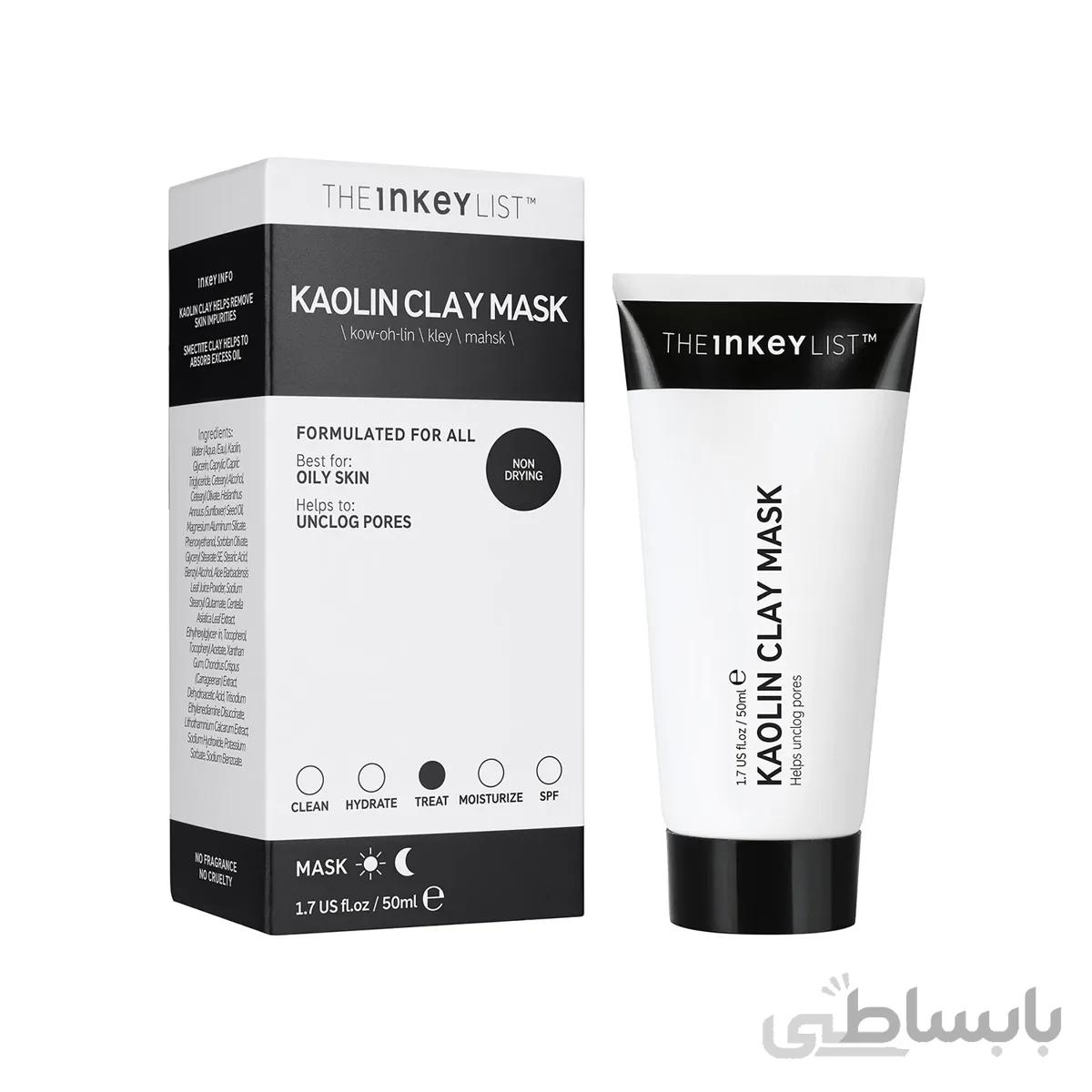 ماسک صورت خاک رس سفید اینکی لیست 50 میل
