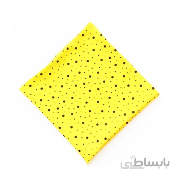 دستمال جیب دست دوز خال دار PSH1172
