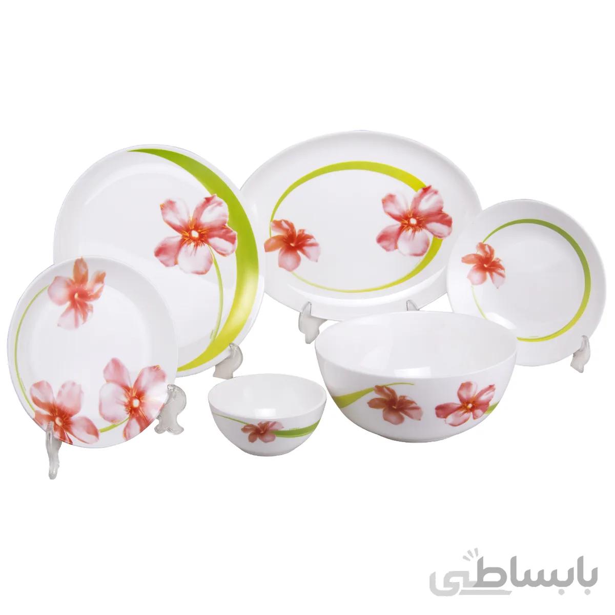 سرویس غذاخوری 26 پارچه لومینارک طرح Sweet Impression کد 9006