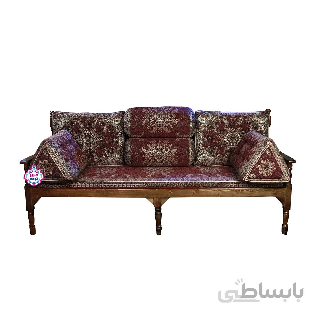 سرویس ۵ تکه شاه نشین کنار مخمل قرمز کد 410523