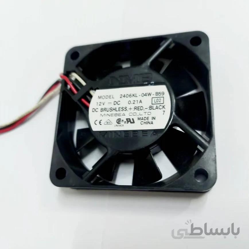 فن مربعی (60*60*15 میلیمتر) 12 ولت 0.21 آمپر اپسون ELP-5000 ویدئو پروژکتور
