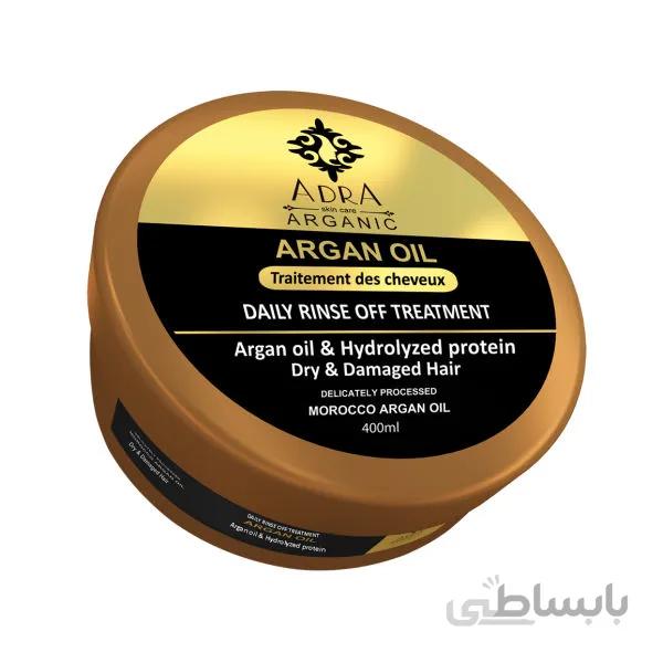 ماسک مو با ابکشی ادرا ارگانیک حاوی عصاره روغن دانه ارگان