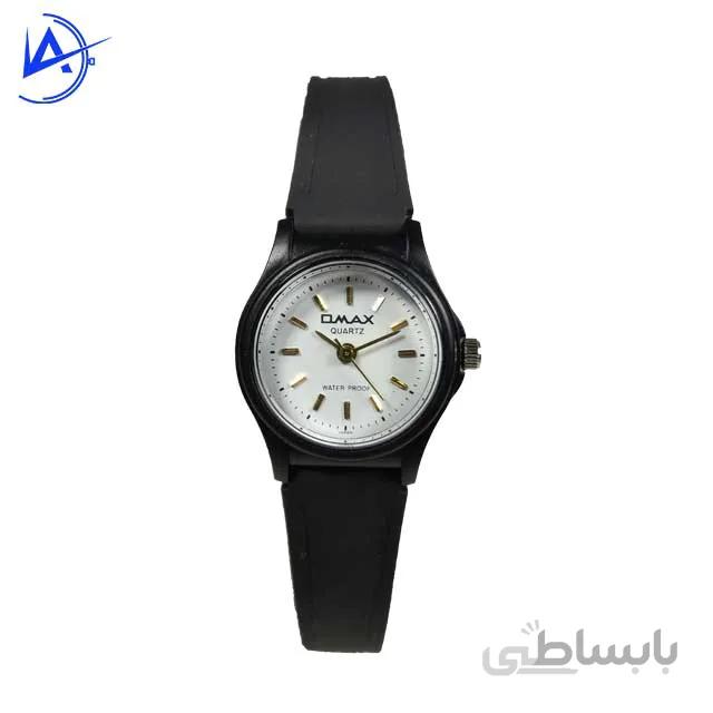 ساعت مچی زنانه OMAX ضد آب مشکی کد 14093