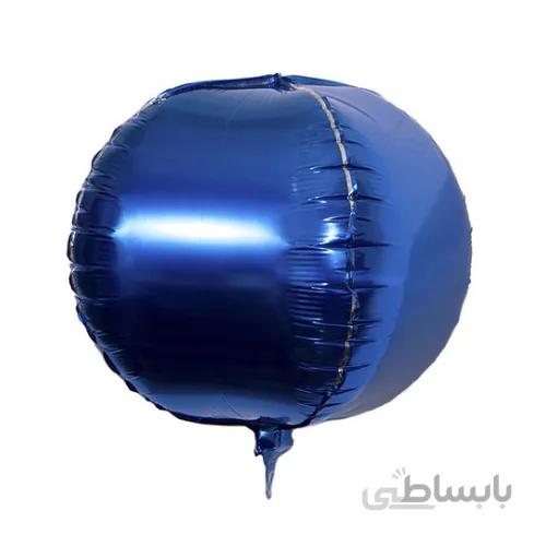 بادکنک فویلی ۴ بعدی آبی
