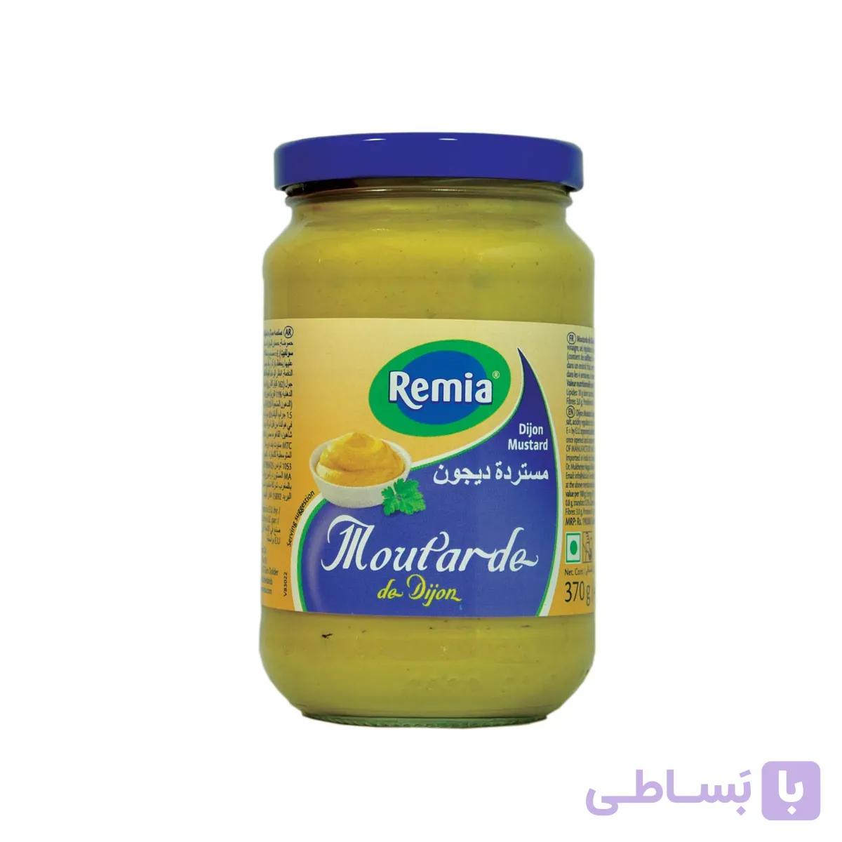 سس خردل دیژون ۳۷۰ گرم رمیا – remia