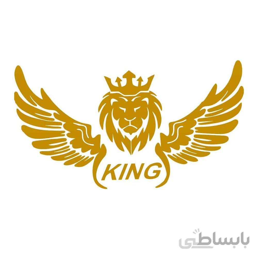 برچسب خودرو طرح کینگ کد 1630