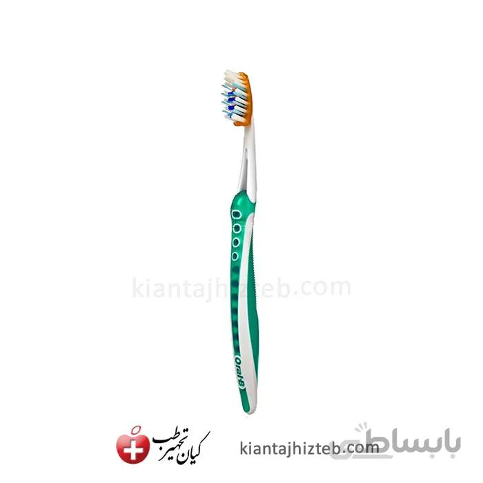 مسواک اورال بی مدل CLINICAL PRO HEALTH با برس نرم سبز