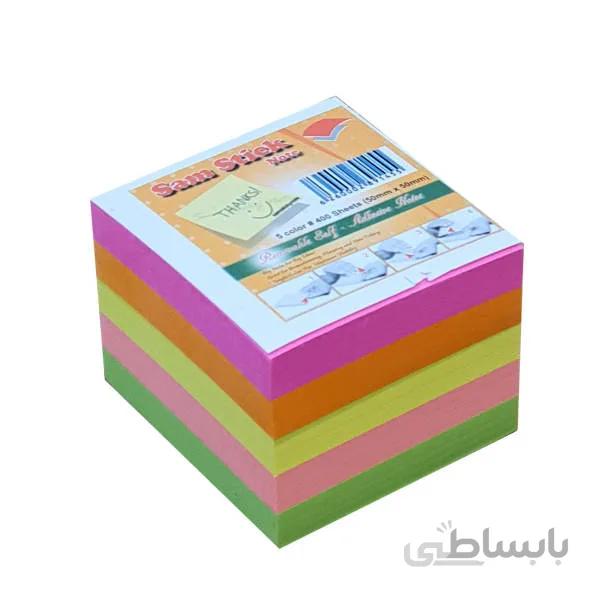 کاغذ یادداشت چسب دار سام مدل ۷۵۷۵