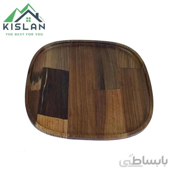 بشقاب پلوخوری چوبی فنیس سایز 25
