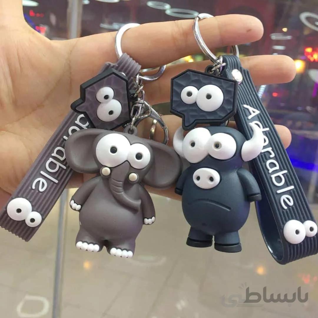 سرکلیدی فانتزی طرح چشم قلمبه