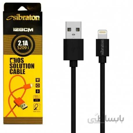 کابل شارژ SIBRATON سیبراتون ایفون مدل 209i طول 120CM
