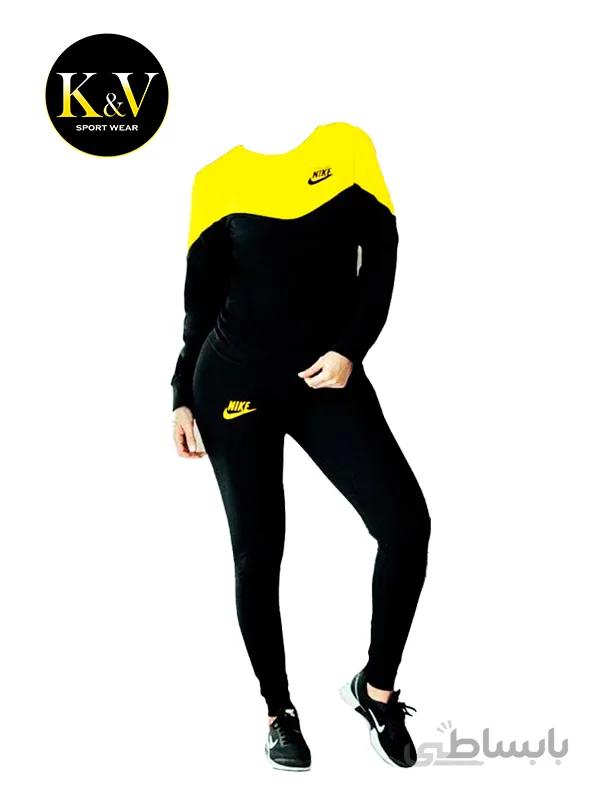 ست بلوز شلوار ورزشی زنانه Nike ا Nike womens sports pants blouse set