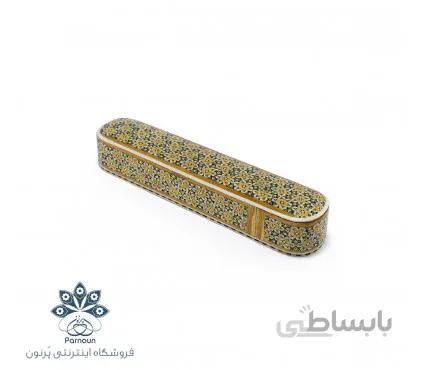 جا قلمی کشویی خاتم کاری اصفهان
