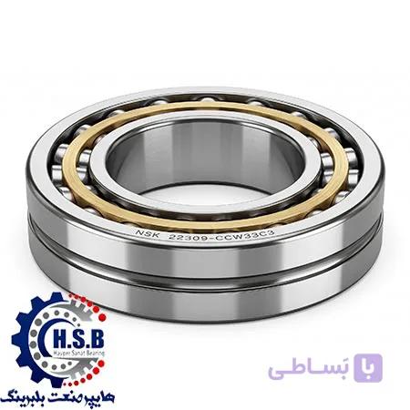 رولبرینگ بشکه‌ای NSK 22309-CCW33C3 اصل ژاپن
