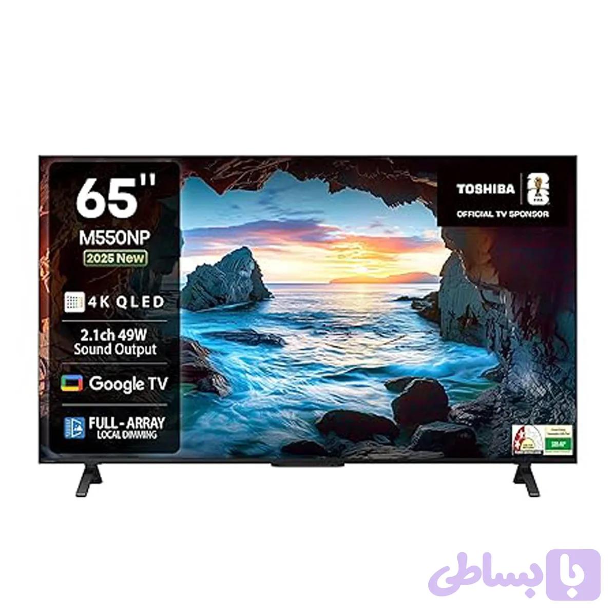 تلویزیون توشیبا 65 اینچ مدل 65M550NP — تصویر 1