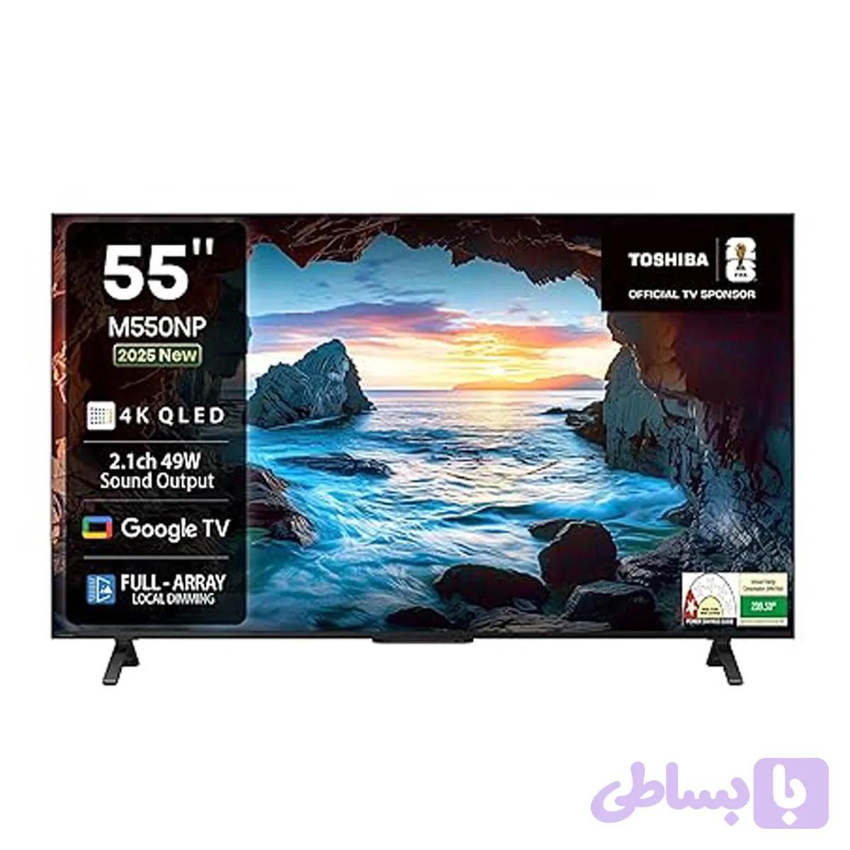 تلویزیون توشیبا 55 اینچ مدل 55M550NP — تصویر 1