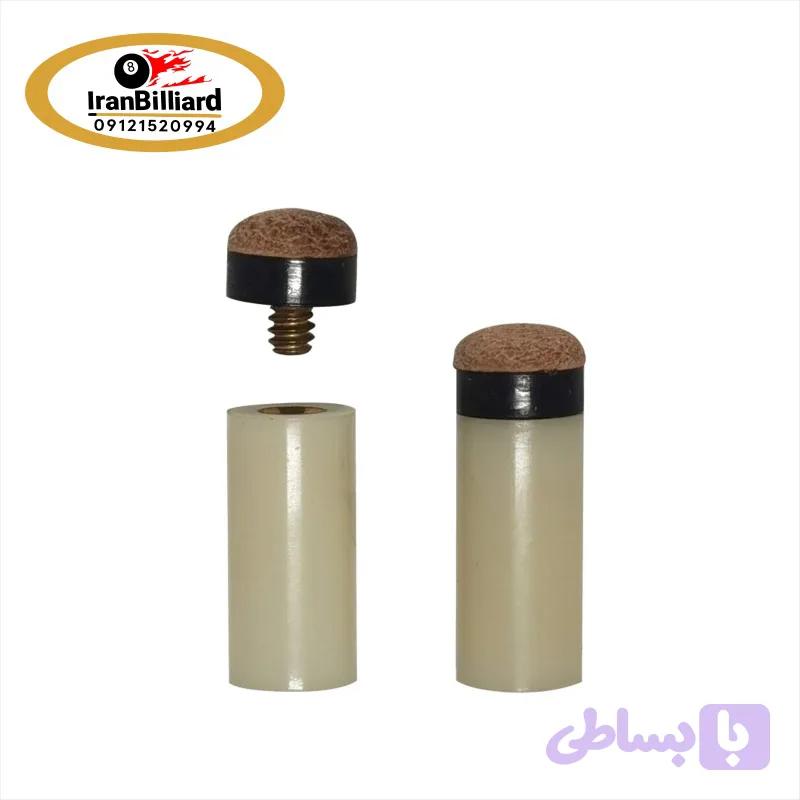 فرول چوب بیلیارد / اسنوکر | قطعه نگهدارنده تیپ برای نصب روی چوب — تصویر 1