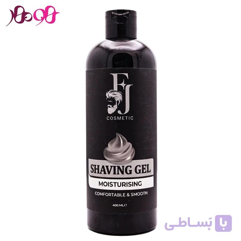 ژل اصلاح مردانه افجه Fj حجم ۴۰۰ میلی لیتر