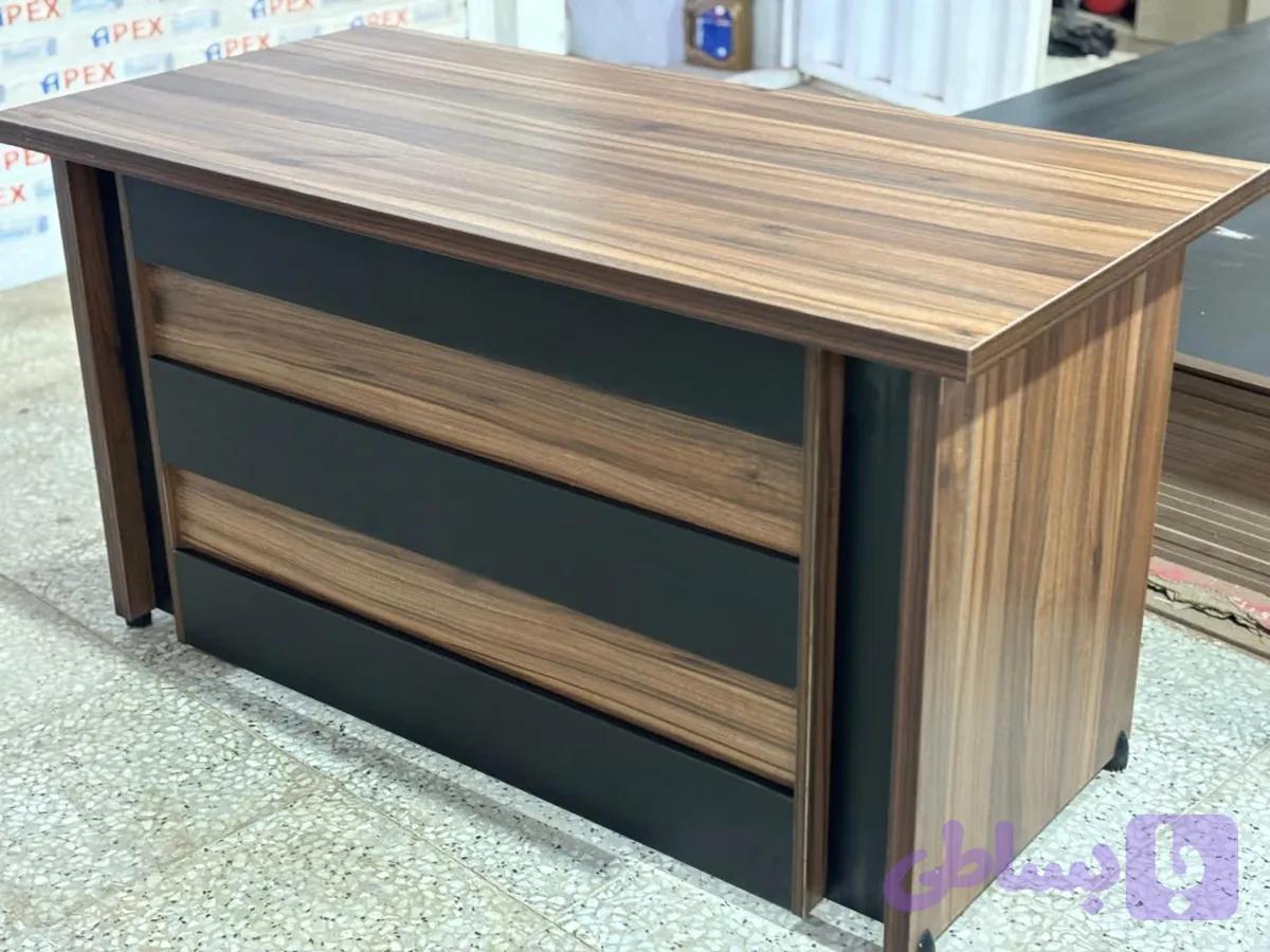 میز کارمندی مدل سپهر تمام MDF — تصویر 1