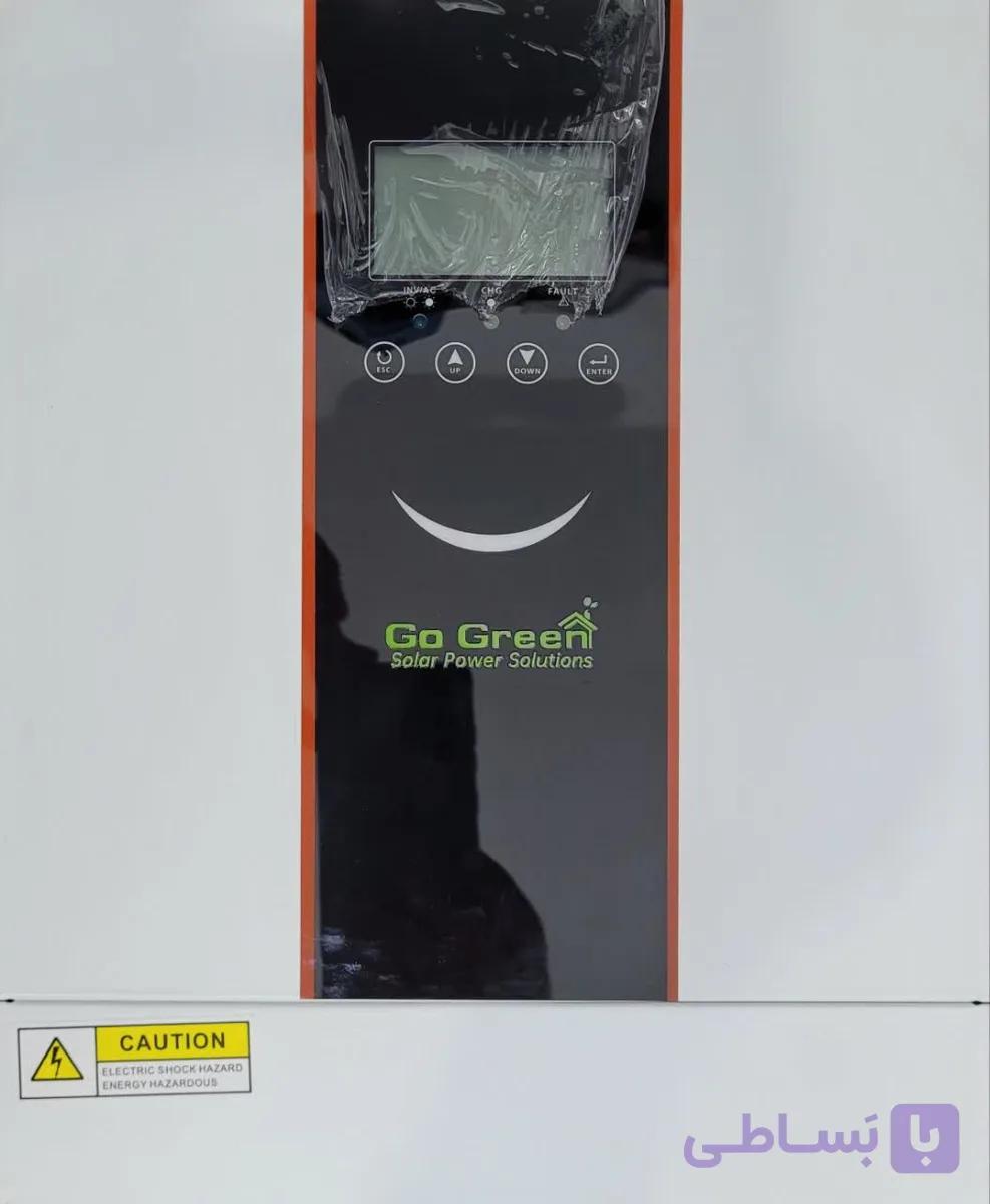 اینورتر شارژر (UPS) (سانورتر) 12 ولت 1000 وات سینوسی 40 آمپر برند Go Green