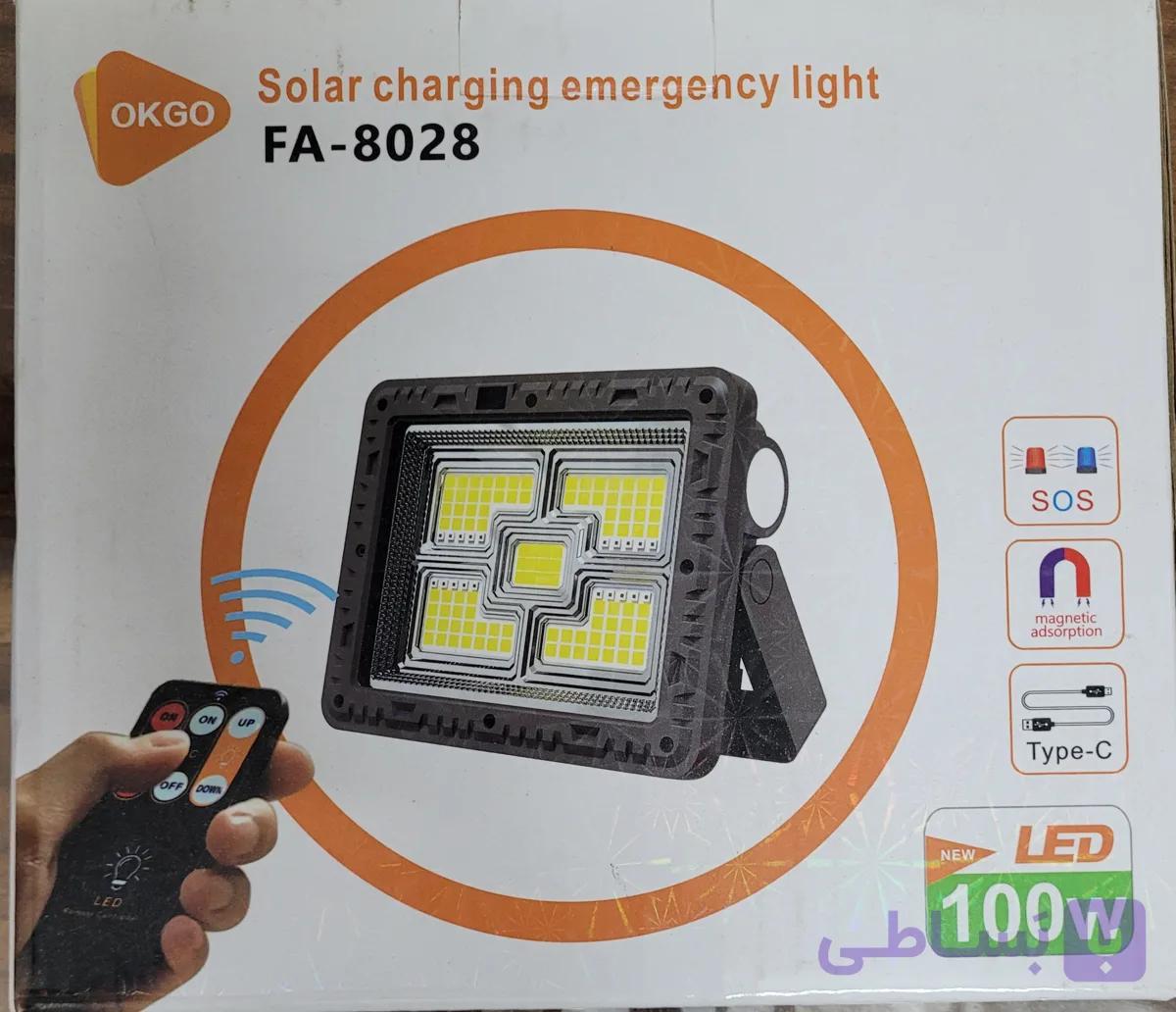 پروژکتور خورشیدی 100وات مدل FA-8028