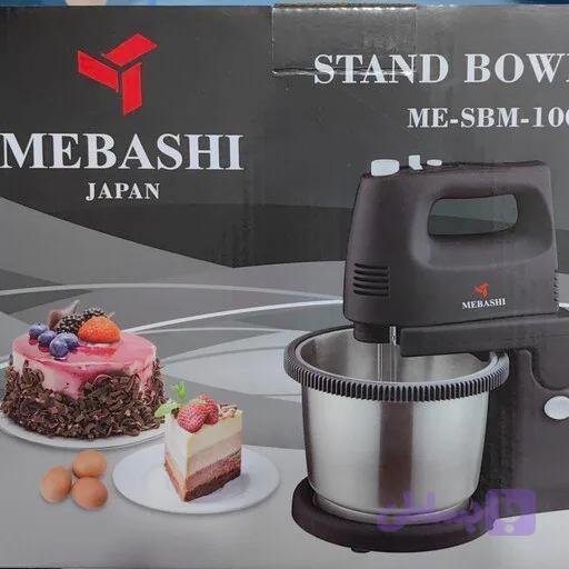 همزن برقی کاسه دار مباشی مدل ME-SBM-1007-SSظرفیت 3 لیتر — تصویر 1
