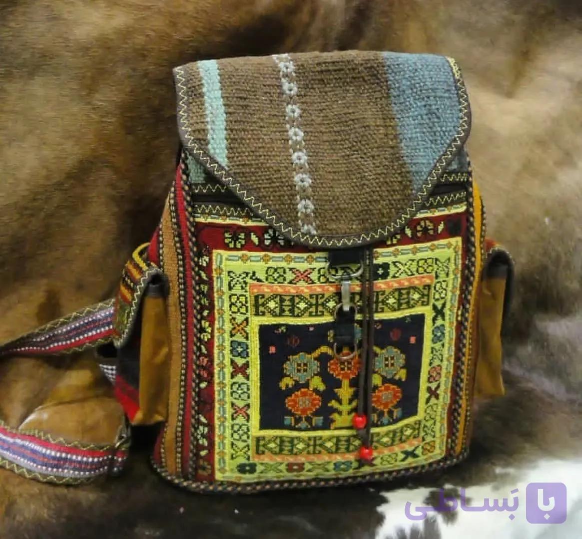 کوله گلیم شیری پیچ سیرجان کد 1002