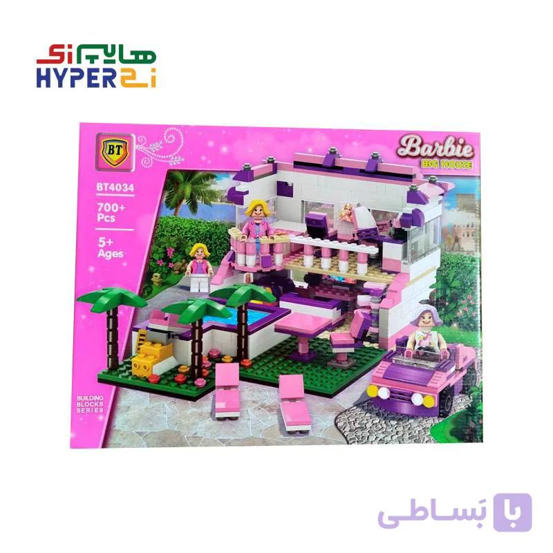 لگو باربی خانه رویایی 700 قطعه مدل BT4034 — تصویر 1