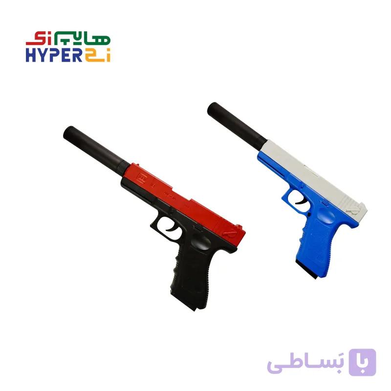 تفنگ کلت پوکه پران بهمراه صدا خفه کن — تصویر 1