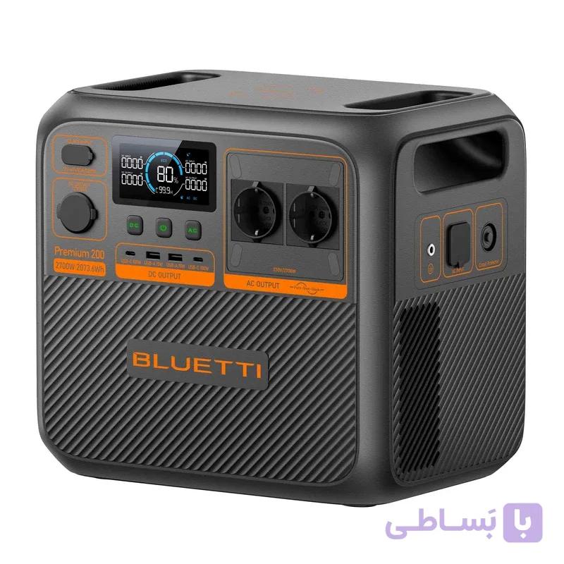 پاور استیشن 2700 وات بلوتی مدل Premium 200 V2 ظرفیت 65000 میلی آمپر ساعت