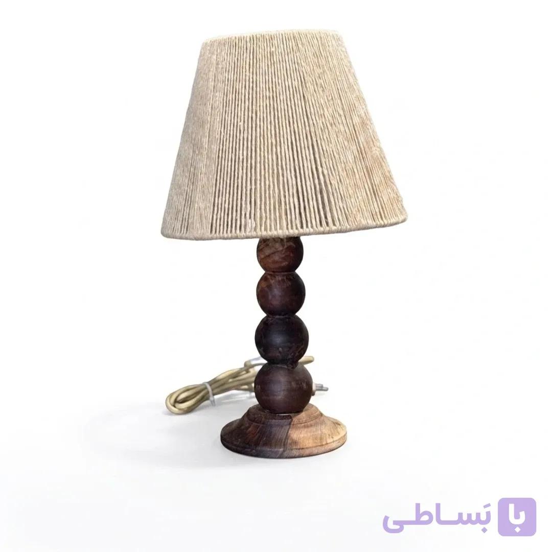 آباژور رومیزی چوبی کد 205 — تصویر 1