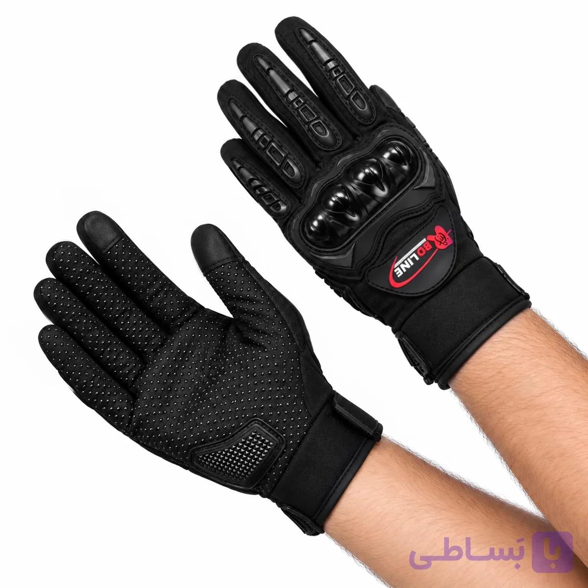 دستکش موتورسواری ردلاین پروتکشن دار REDLINE — تصویر 1