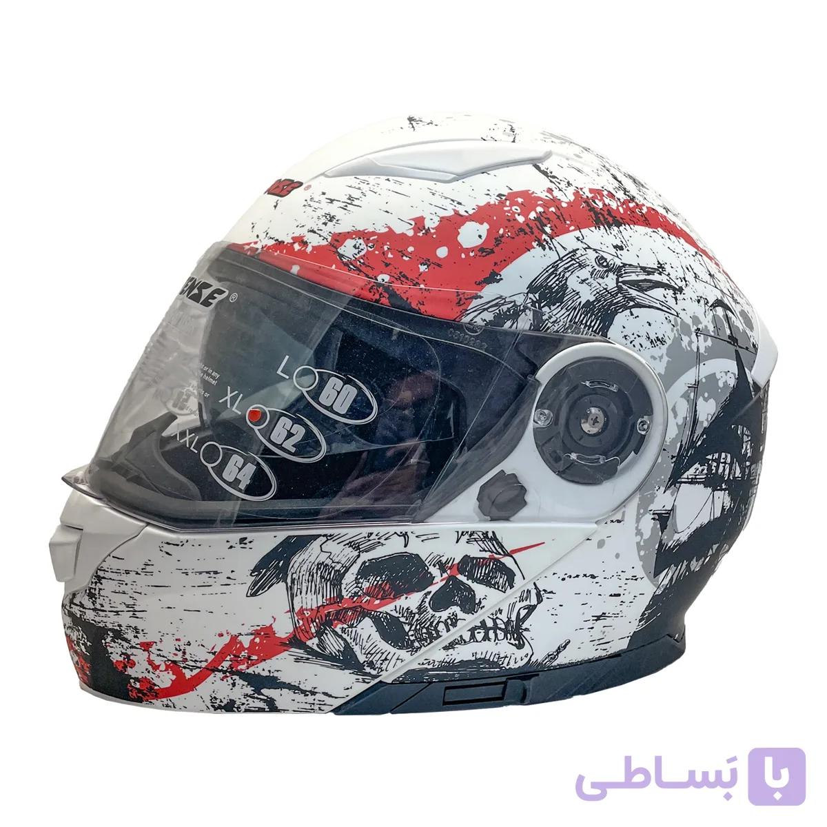 کلاه کاسکت فک متحرک INTENSE 950 — تصویر 1