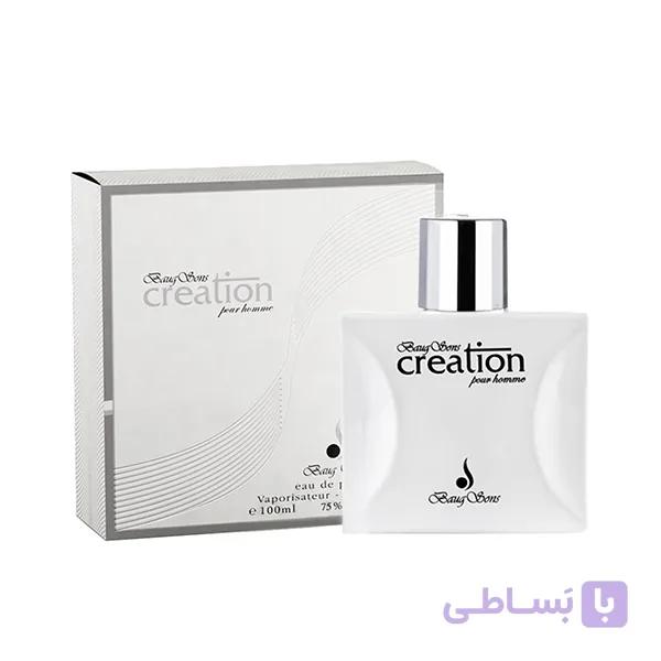 عطر ادکلن کریشن سفید Creation | رایحه ملایم و شاداب